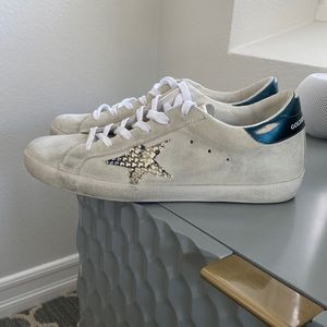 Light gray Golden Goose low top  sneakers